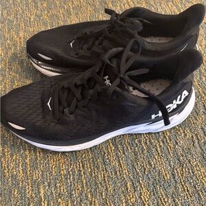 Black  Hoka sneakers